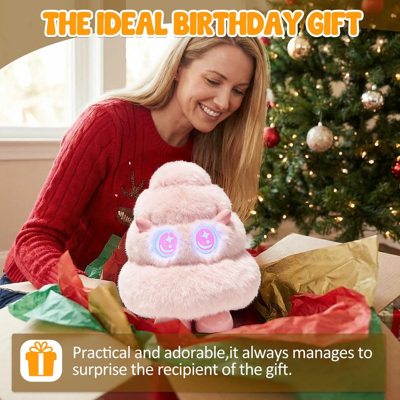 GRAUICI Portable Bluetooth Speaker with LED Light,Powerful Stereo Sound Deep Bass,Wireless Bluetooth Speaker Gifts for Him Her Adult Teen Kids for Valentine's Day, Teacher's Day, Christmas, Birthday