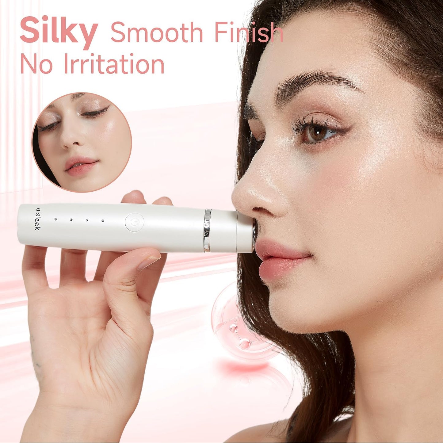Skiennix Nose Hair Trimmer - 3-in-1 Facial Hair Remover & Grooming Kit | USB-C Rechargeable, Compact & Painless