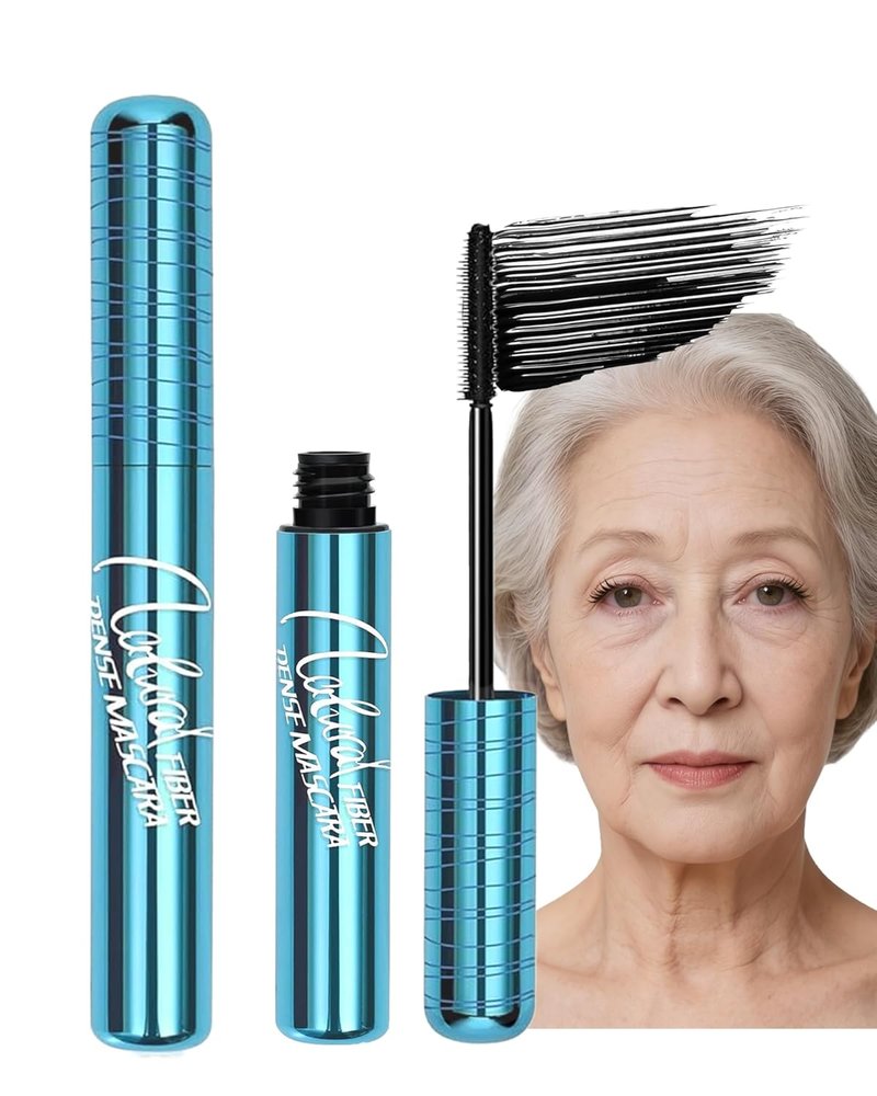 Regine Switzerland Waterproof Mascara for Seniors - Lengthening & Volumizing for Thinning Lashes | Black, Hypoallergenic