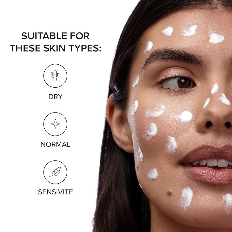 DRMTLGY Peptide Night Cream, Anti-Aging Face Moisturizer with Ceramides & Peptides, Hydrating & Firming Night Cream for All Skin Types (2 oz)
