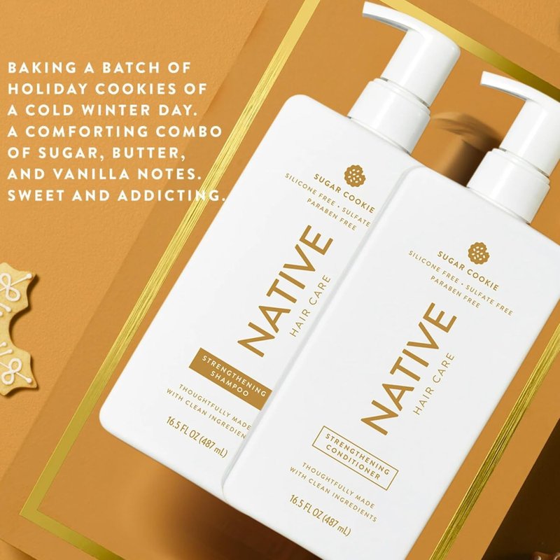 Native Shampoo & Conditioner Limited Edition Scents (Sugar Cookie)