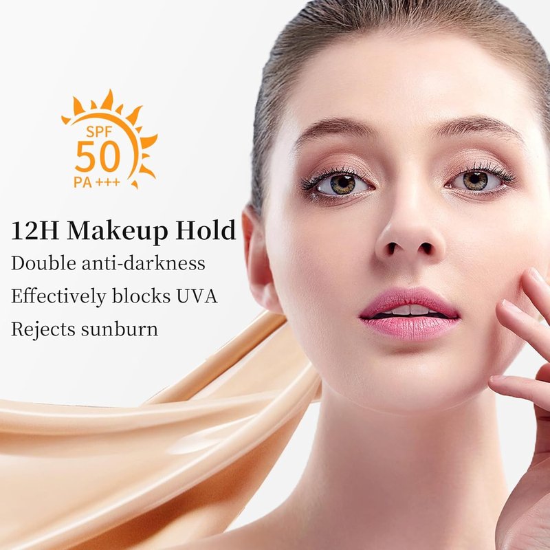 Skiennix Liquid Foundation SPF 50 - Full Coverage, Lightweight, Waterproof, 30ml for Even Skin Tone