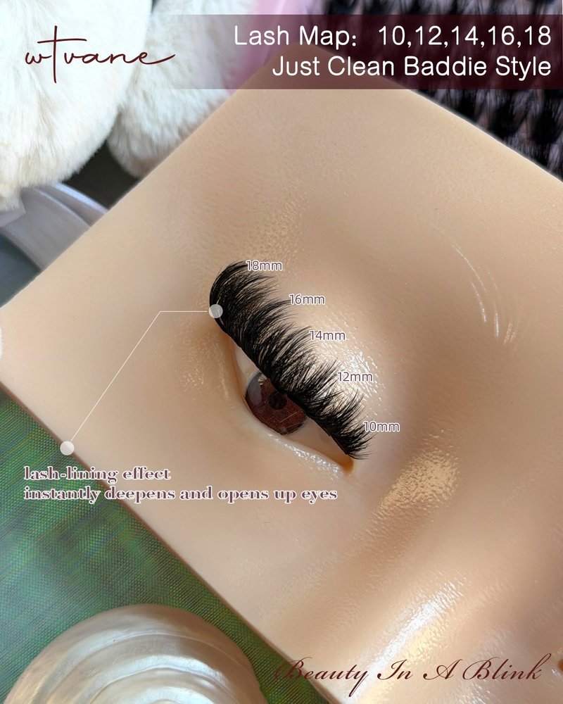 Fluffy Eyelash Clusters - Wispy D-Curl Individual Lash Extensions | 10-18MM Mink Volume Lashes