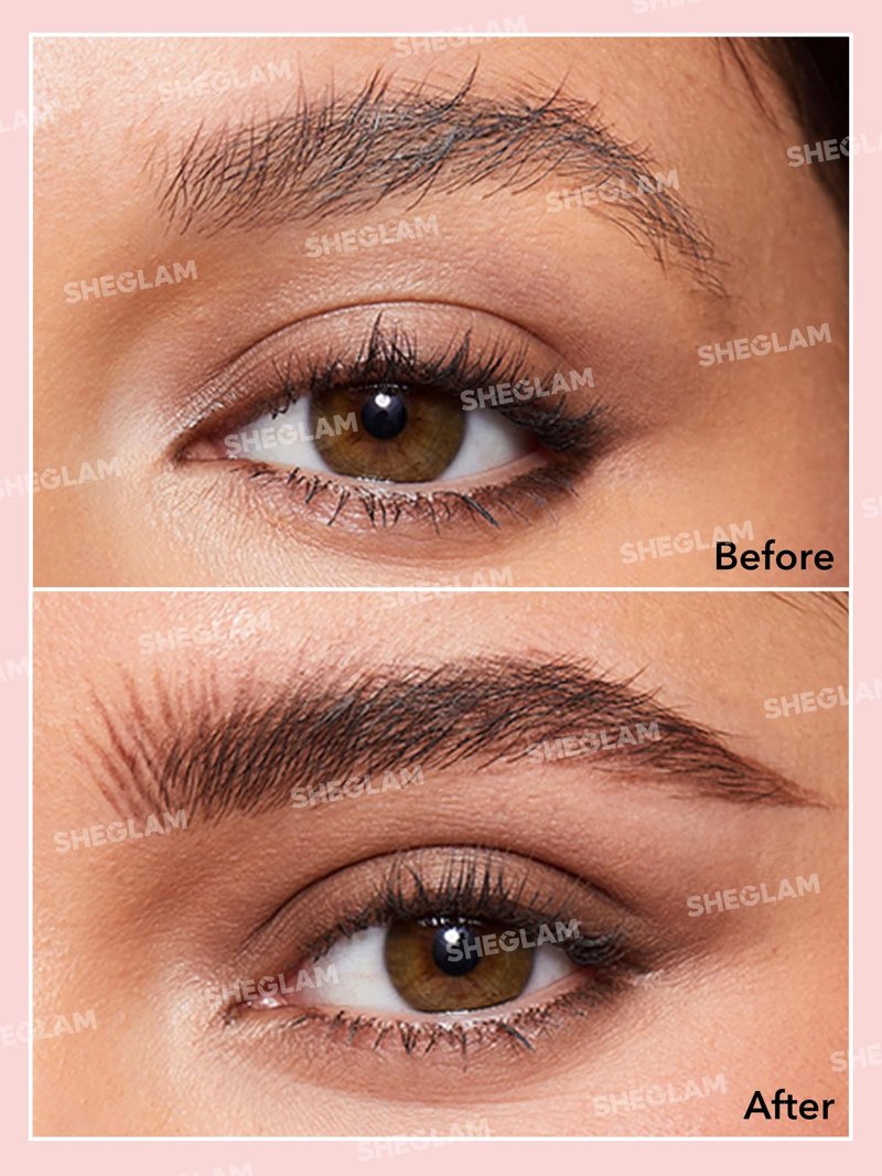 SHEGLAM Better Brows Long Lasting Eyebrow Pencil Dual, Waterproof-Chocolate