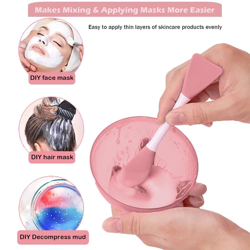 **RamPula Jelly Brush - Face Mask Application Tool for Even Coverage | Durable Silicone | Easy to Clean**