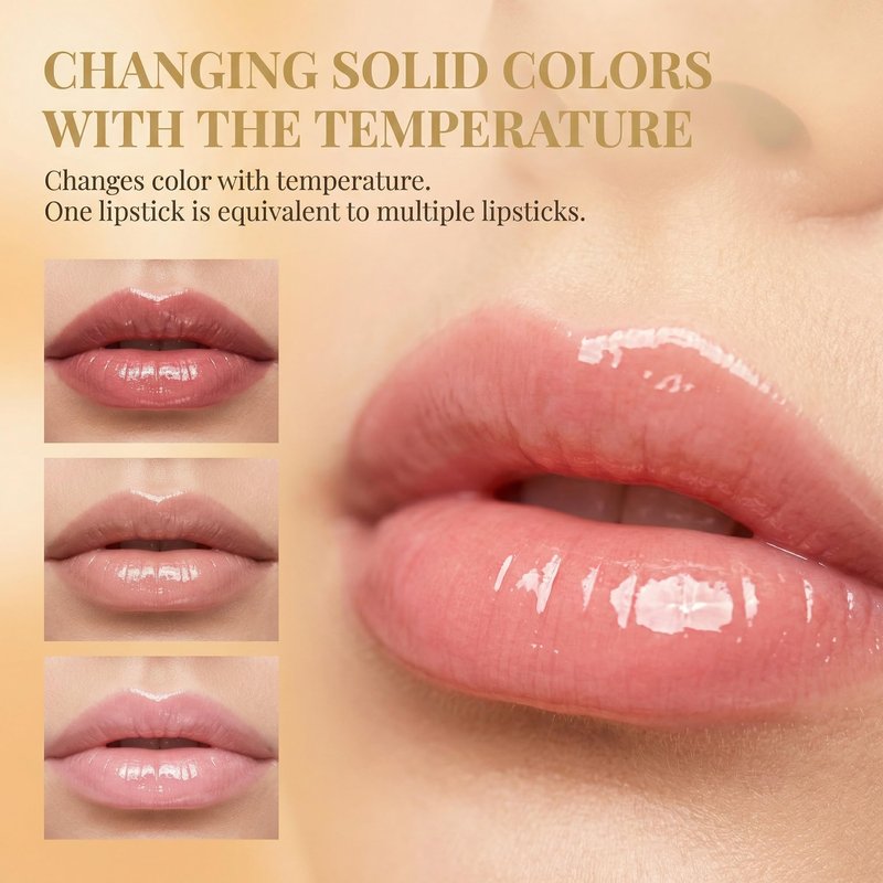 Aigomc 2PCS Ph Adjusting Lipstick for Women,Clear lip stick That Changes Color,coello lip stick, ph lipstick color changing Long Lasting 24 Hours Moisturizing