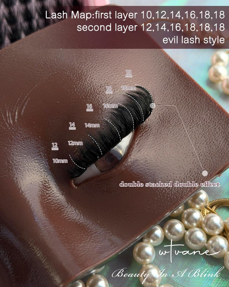 Fluffy Eyelash Clusters - Wispy D-Curl Individual Lash Extensions | 10-18MM Mink Volume Lashes