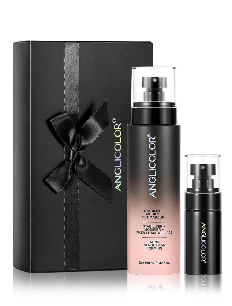Anglicolor Matte Setting Spray - Long Lasting Face Mist for Oil Control | 6.42 Fl. Oz Hydrating Formula