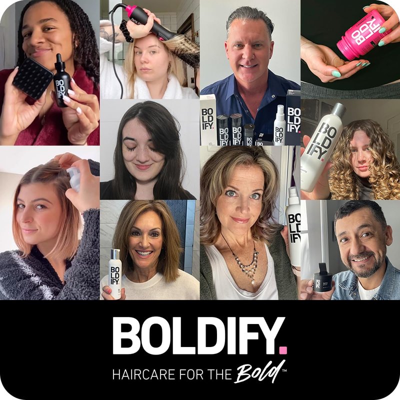 Boldify Hair Thickening Spray - Volume Booster - Stylist-Recommended Texture Spray for Hair Women & Men - 8oz