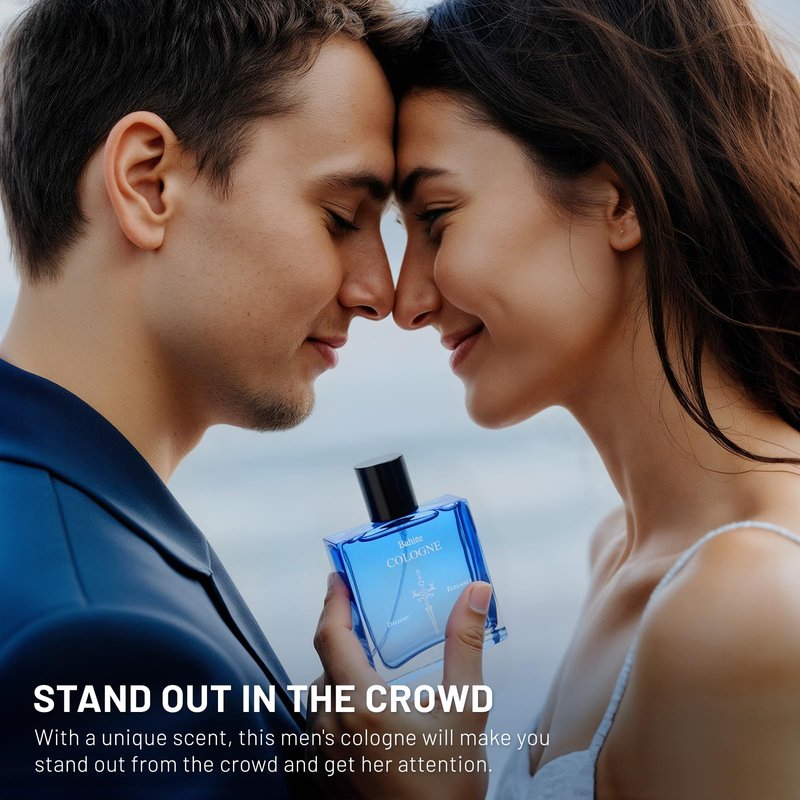 Pheromone Cologne for Men, 1.7fl.Oz Long-Lasting Scent Pheromone Perfume, Men's Cologne Fragrance to Enhance Confidence & Attraction, Perfume to Attract Women, 50 ml (pack of 1)