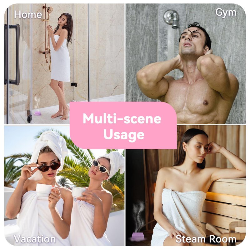 Shower Steamers Aromatherapy 6 Pack - Mother's Day for Teens & Adults, Birthday Gifts for Women - Natural Essential Oil Shower Bombs for Stress Relief & Relaxation, Home Spa Self-Care