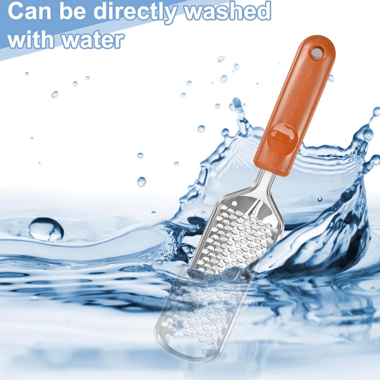 Skiennix Professional Foot Scrubber - Dead Skin Remover & Callus File for Cracked Heels | Pedicure Tool