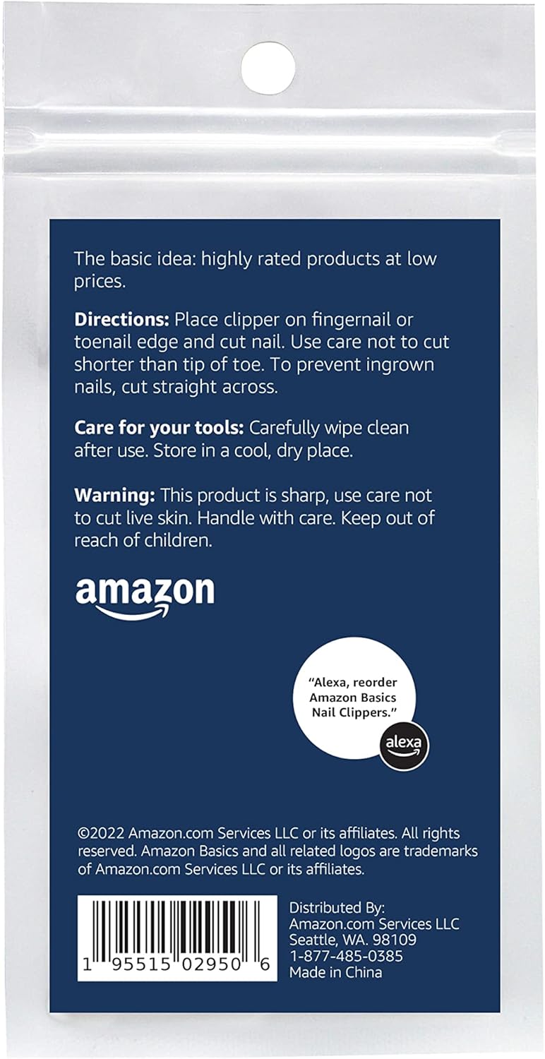 Toenail and Fingernail Clipper Set - Professional Grooming Tool | Black