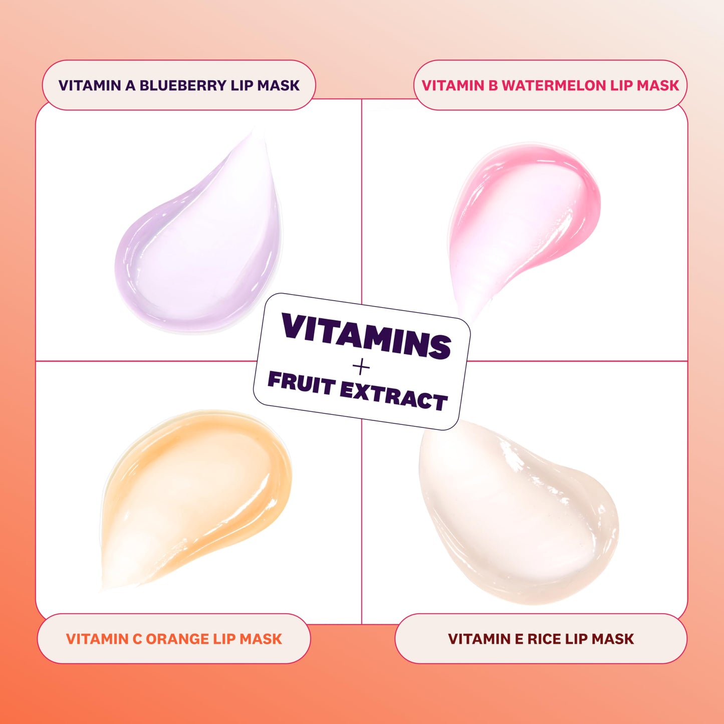 THE FACE SHOP Vitamin C & Orange Lip Mask, Revitalizing & Moisturizing Lip Balm, Lip Sleeping Mask, Korean Skin Care