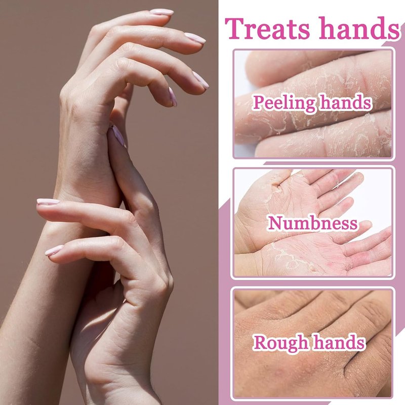 Regine Switzerland Hydrating Hand Masks - 6PCS Moisturizing Gloves for Soft, Smooth Skin | Spa Gift Set