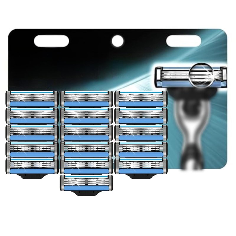 Mach 3 Razor Refills - 16 Count Compatible Blades for a Smooth Shave | Men's Grooming Essentials