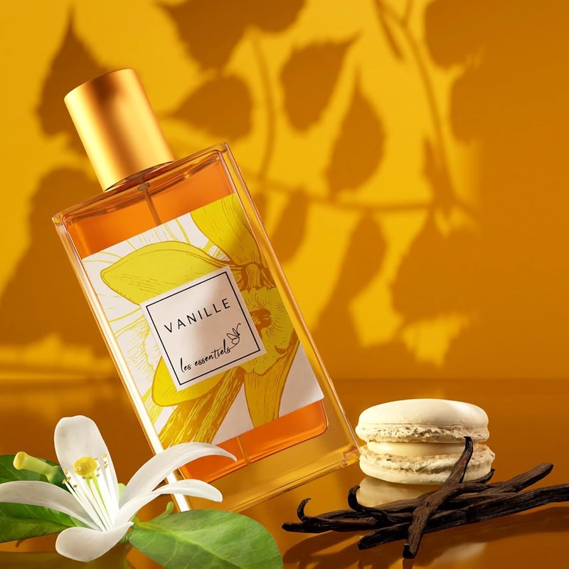 Les Essentiels Vanille EDP Spray - Floral Amber Perfume for Women - Notes of Jasmine & Ylang Ylang - 2.7 oz