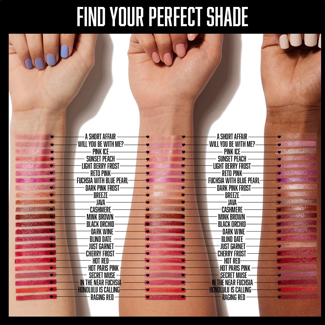 wet n wild Silk Finish Lipstick, Hydrating Rich Buildable Lip Color, Formulated with Vitamins A,E, & Macadamia for Ultimate Hydration, Cruelty-Free & Vegan - Cashmere