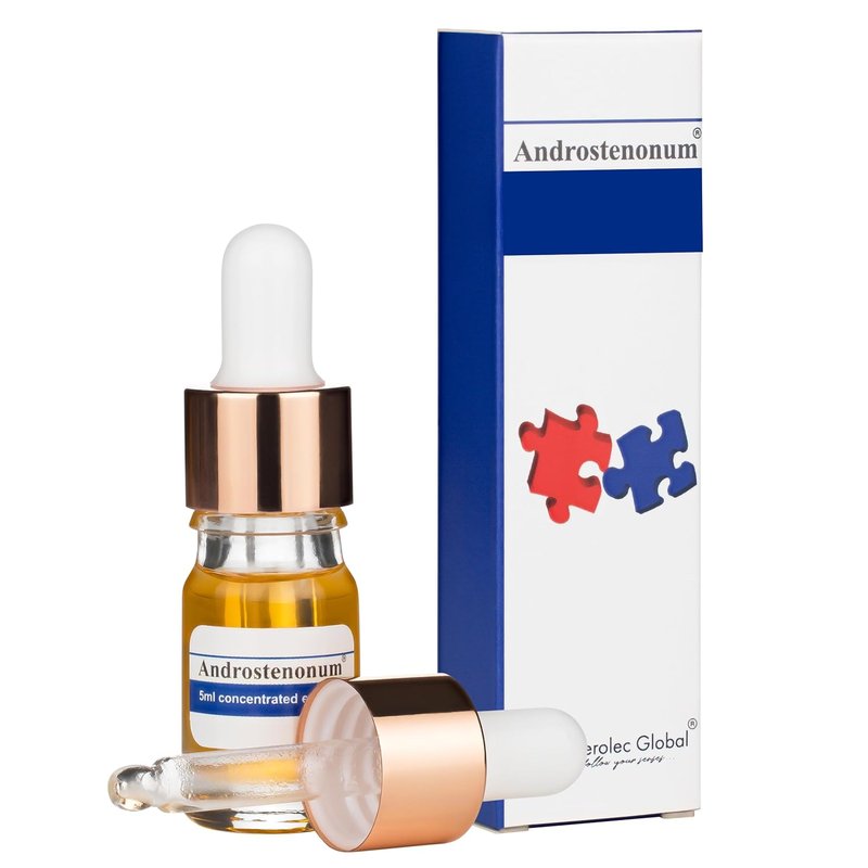 Androstenonum Pheromone Cologne for Men - Strong Roll-On Perfume Oil | Long-Lasting 48-Hour Formula - 0.17 Fl Oz