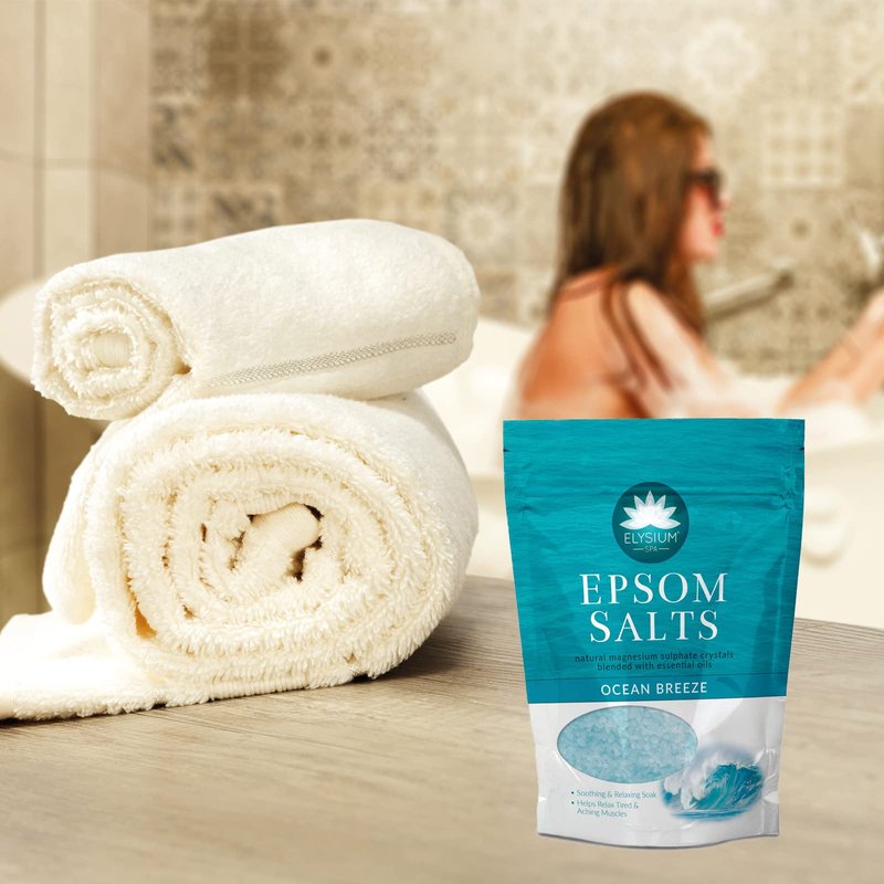 Elysium Spa Ocean Breeze Epsom Salts 450g For soothing & Relaxing Bath