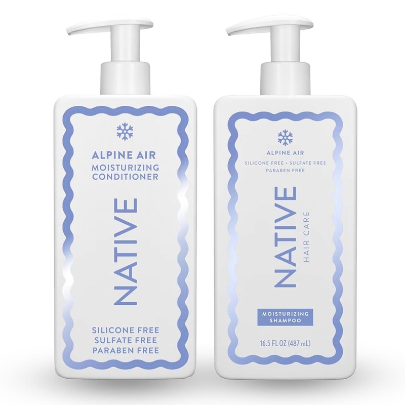 Native Holiday Limited Edition Alpine Air Moisturizing Conditioner and Shampoo - 16.5 fl oz. - Pack Of 02