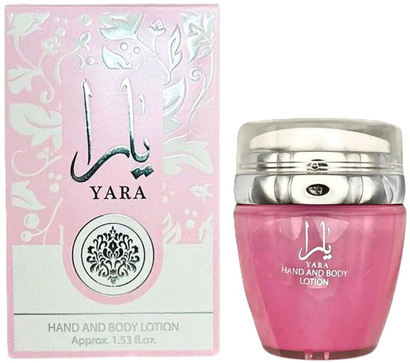Ard Al Zaafaran Yara Hand & Body Lotion - Nourishing Formula, 1.53 Ounce