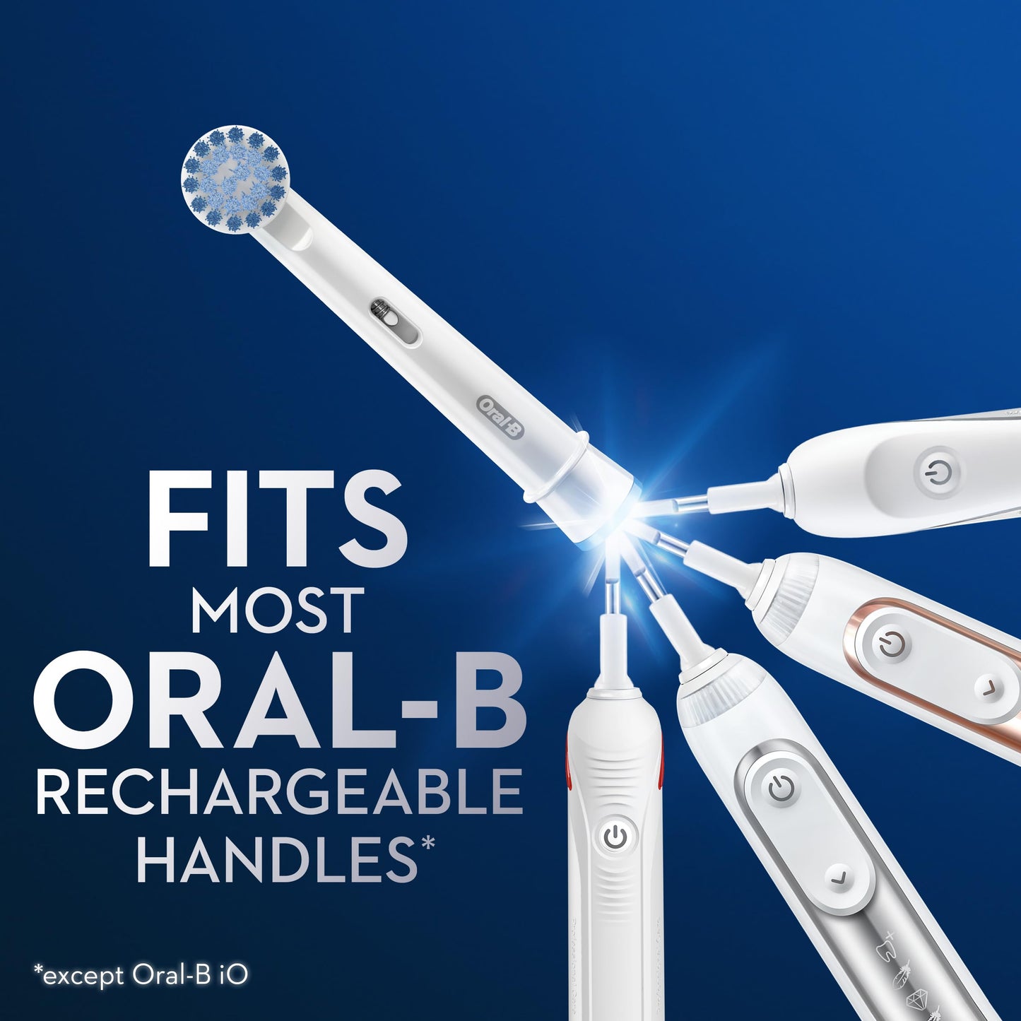 Oral-B Sensitive Gum Care Replacement Brush Heads for an Oral-B Electric Toothbrush, Pack of 6