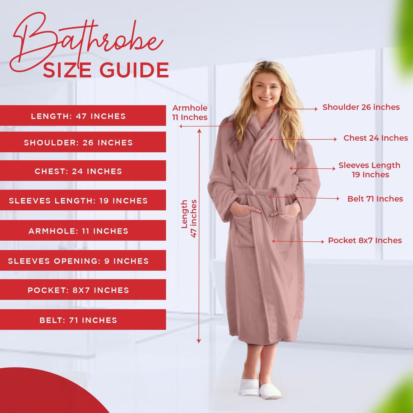 RIVERSIDE Premium 100% Cotton Terry Bathrobe For Women and Men - Soft Towel Robes with Shawl Collar Ajdustable Belt & Pockets