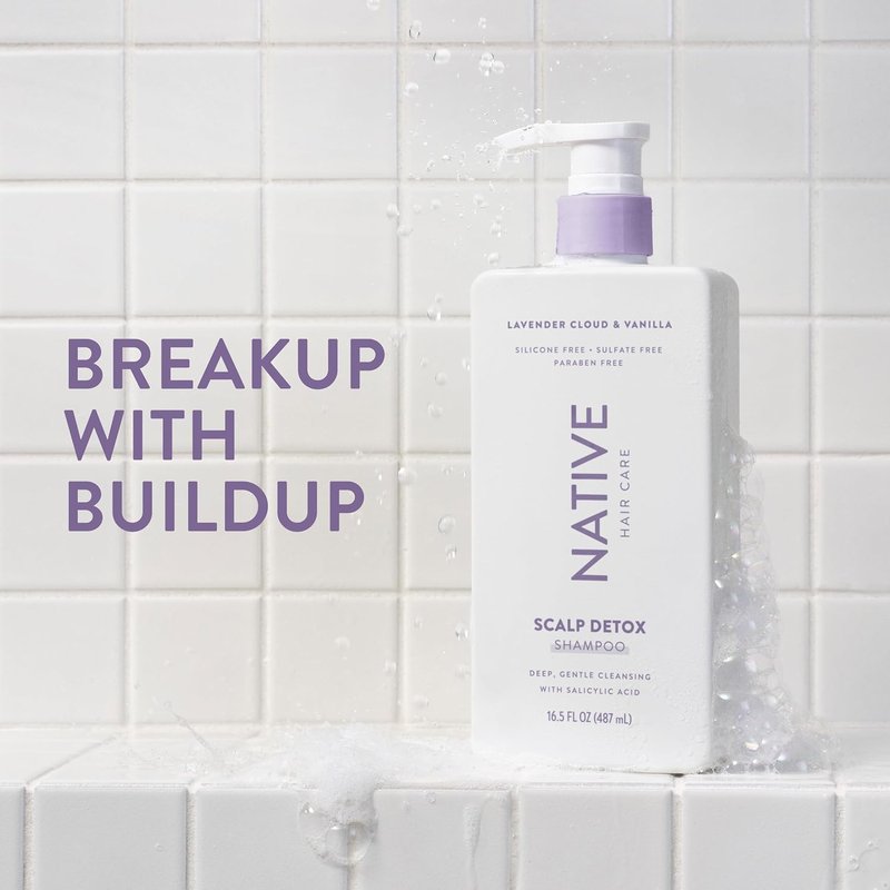 Scalp Detox Shampoo - Lavender Cloud & Vanilla, 16.5 fl Oz | Deep Cleansing Formula