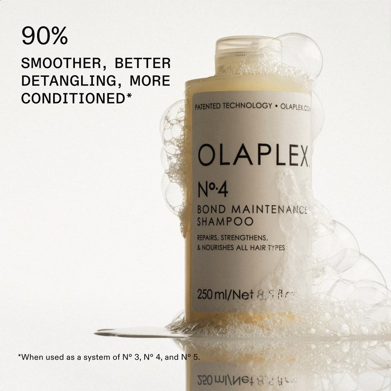 Olaplex Wash and Shine Hair Kit: No. 4, 5, 7, Shampoo & Conditioner Set | Cleanse, Hydrate, & Control Frizz Up to 72 Hours | Bonding Oil for Shine & Protect | For Coily, Curly, Straight, and Wavy