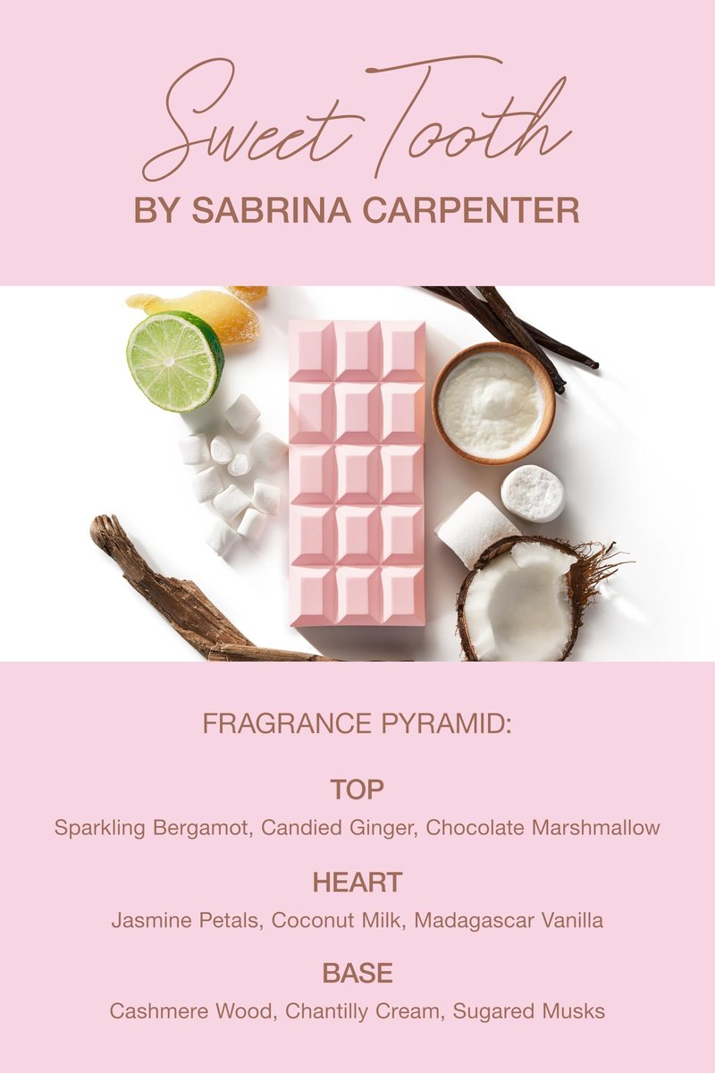 Sabrina Carpenter Eau de Parfum - Sweet Tooth - 2.5 fl oz