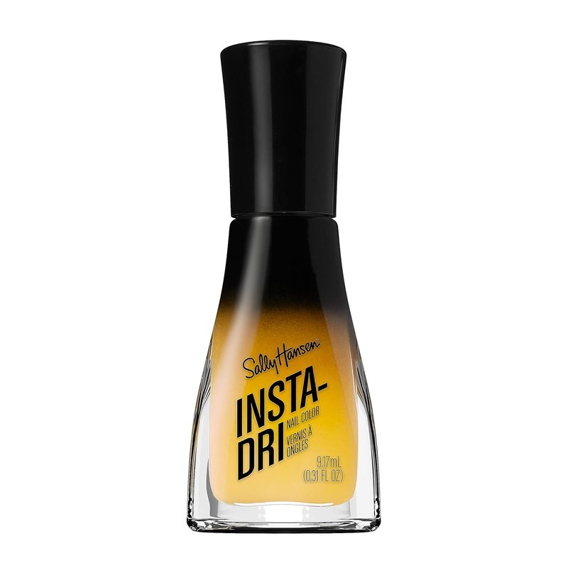 Sally Hansen Insta-Dri Halloween Nail Polish - Quick Dry, Long Lasting & Streak-Free Shine | Opaque Warm Amber Orange | 728 Be-witcha Soon