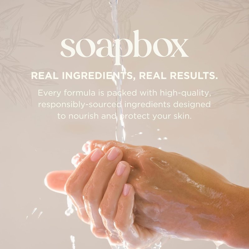 Coconut Milk & Sandalwood Liquid Hand Soap - Moisturizing Cleanser | Gentle, Clean Ingredients - 3 Pack