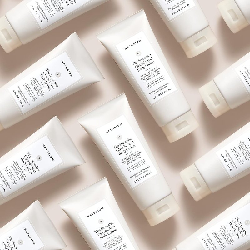 Naturium Glycolic Acid Body Lotion - Resurfacing & Exfoliating Treatment with 10% Glycolic Acid | 8 oz