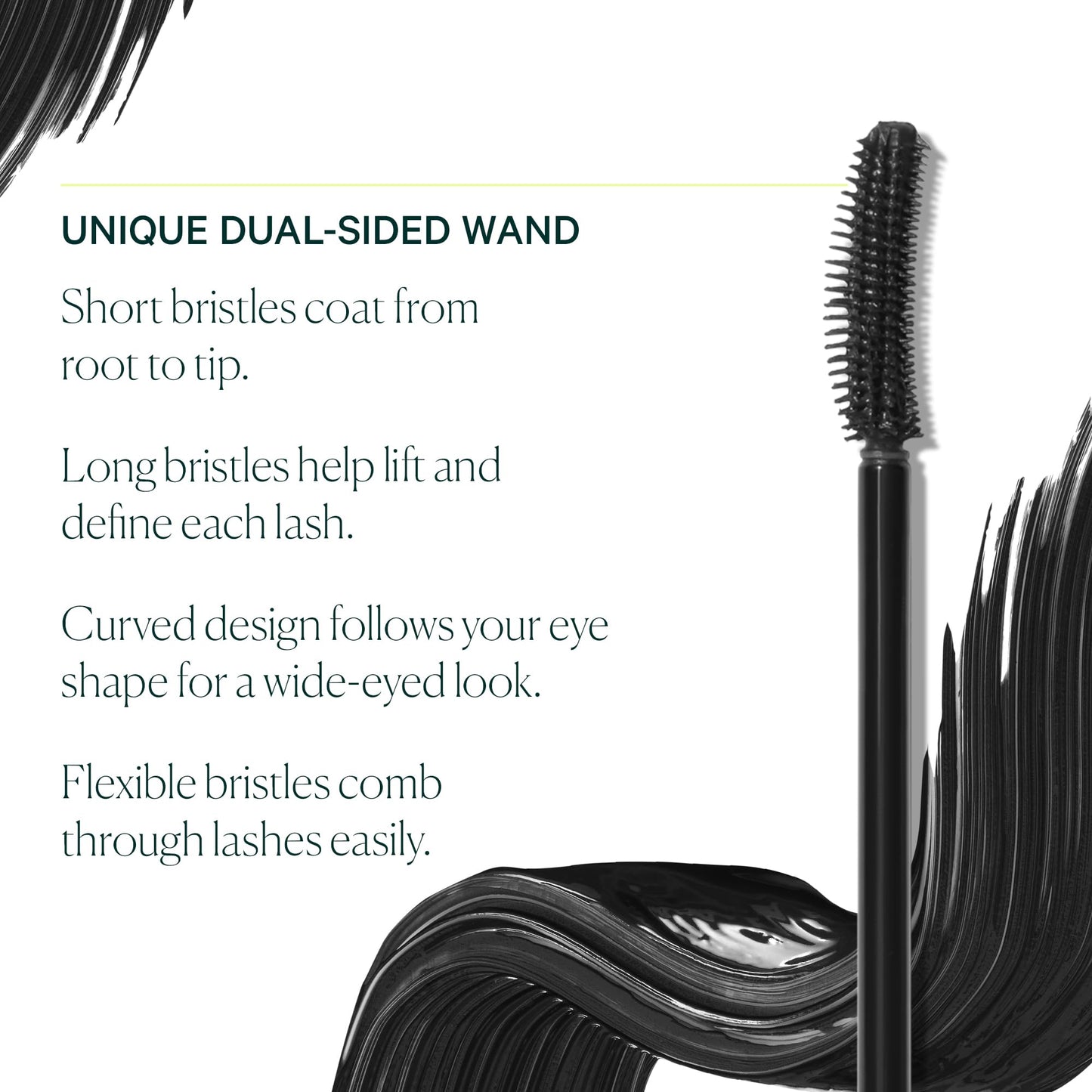 Well People Expressionist Curling Mascara, Curved Brush and Weightless Formula Lift, Separate and Nourish Lashes with Olive and Jojoba Oils, Smudge-Resistant, Clump- and Flake-Free, Black