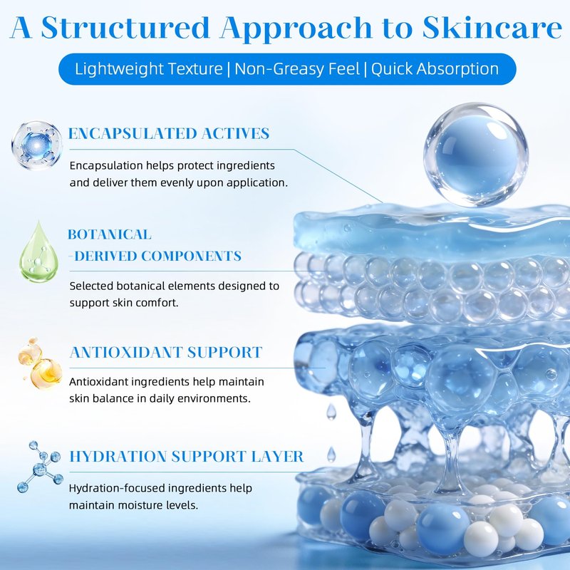 FIUMOT Hyaluronic Capsule Cream | Long-Lasting Hydration, Barrier Support & Daily Moisture Care for All Skin Types | Panthenol & Ceramides 2.12 oz