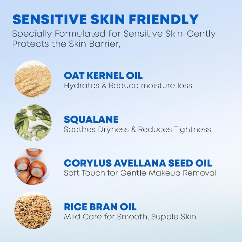 ddg Cleansing Balm Makeup Remover for Sensitive Skin,Eye Makeup Remover&Facial Cleanser for Waterproof Makeup Removal,Vegan Plant Oils,Nourishing & Hydrating,3.38floz/100ml