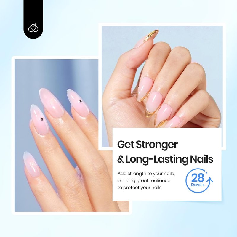 Beetles Base Coat Gel Polish - Long-Lasting 15ml Soak Off Formula for DIY Nail Art | Perfect Gift for Women