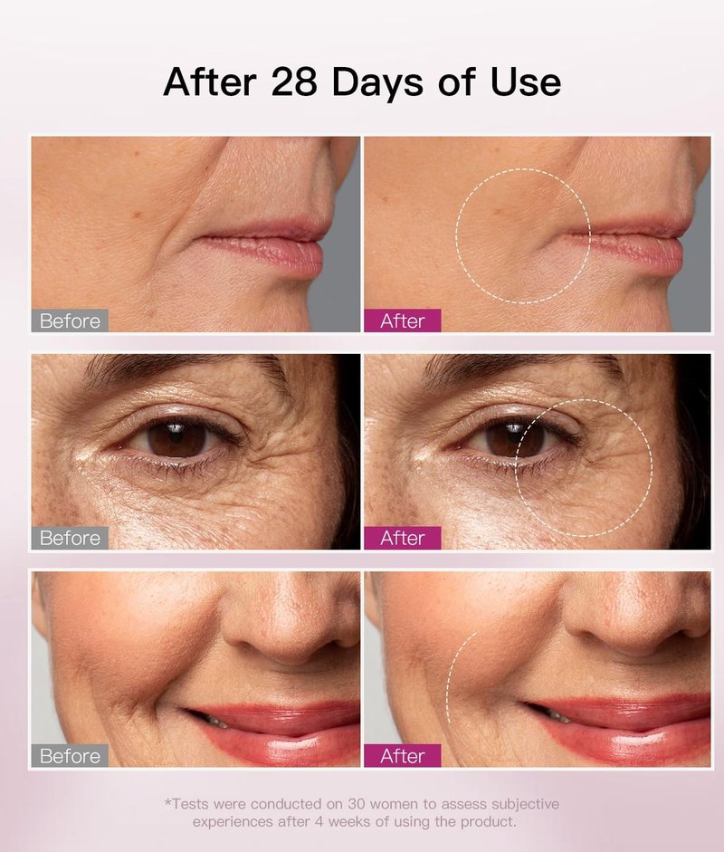 Microcurrent Facial Device, Face Sculpting Tool for Instant Lift & Contour, 6-Point Skin Tightener for Eye Puffiness, Forehead Lines & Jawline, Anti-Aging Face Massager Kit