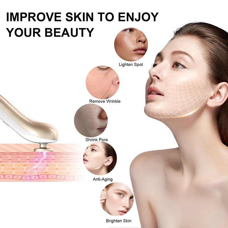 iMESA Plasma Face Device, Plasma Skin Device, Plasma Facial Device, Ozone Facial machine, Acne Machine for Face for Acne Removing, Anti-Wrinkle,Brightening,Tightening