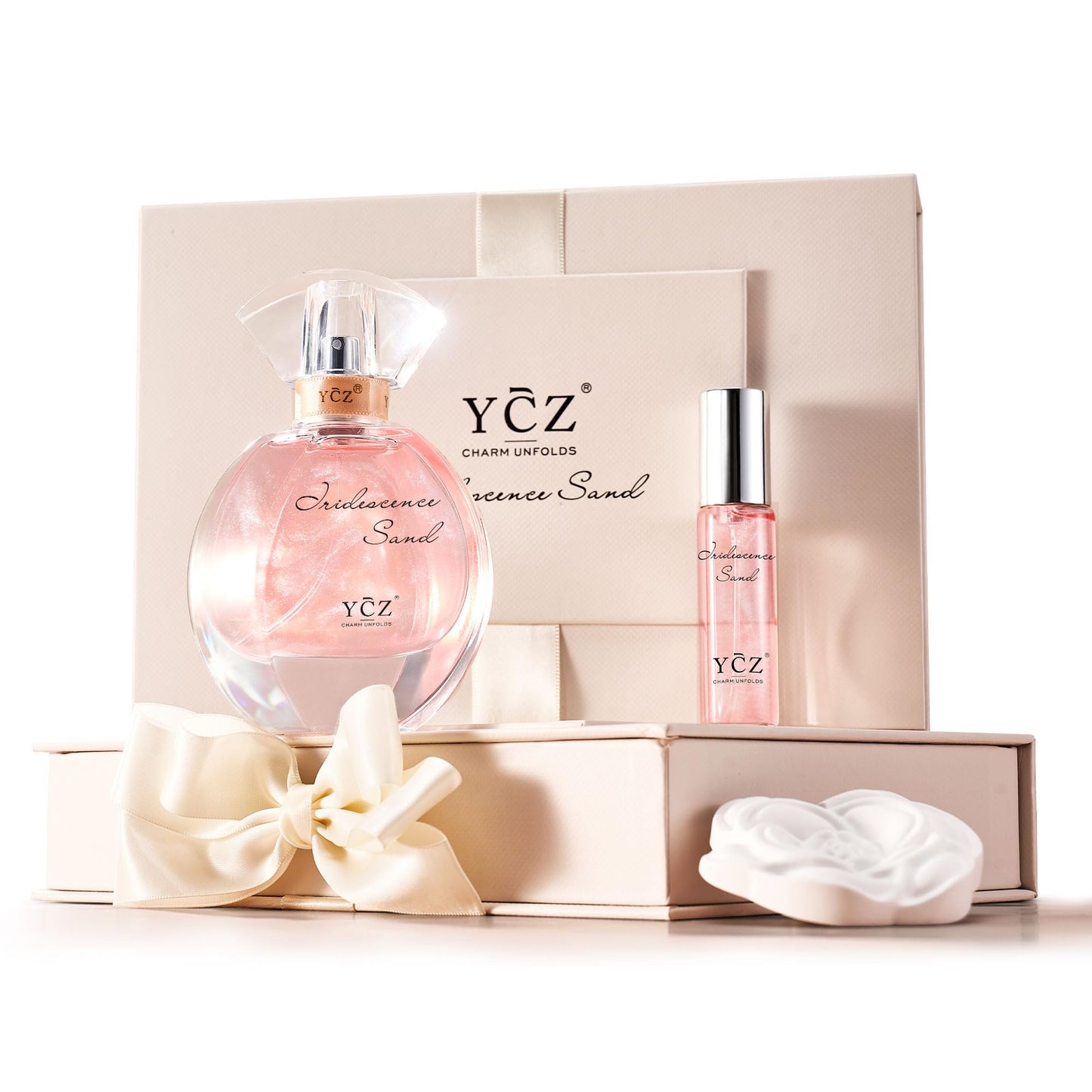 Ycz Quicksand Perfume Luxury Women's Perfume Gift Set for Mothers Day Gifts, 2.19oz (65ml) Eau De Parfum, Long-Lasting Oriental Fragrance with Grapefruit, Citrus Blackcurrant, Unique Gift for Women