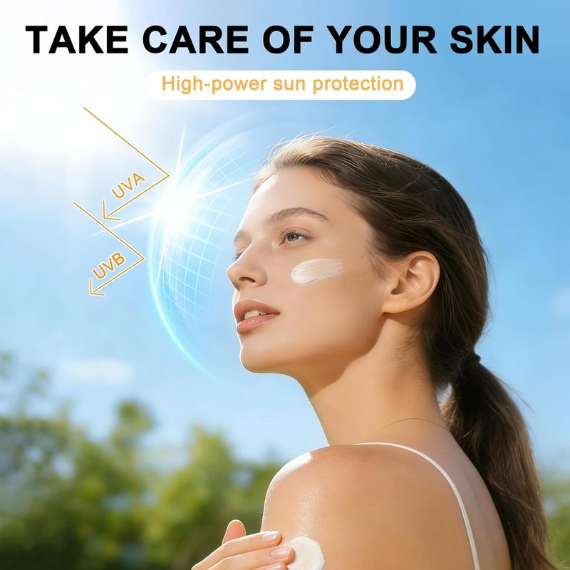 Mini Sunscreen SPF50+ PA+++ | 30PCS Travel Size Bulk for Face & Body - Lightweight, Non-Greasy, Water-Resistant
