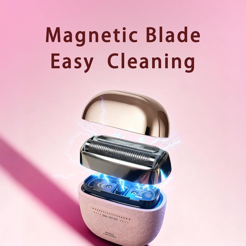 Skiennix Electric Razor for Women - Cordless Rechargeable Foil Shaver & Precision Body Trimmer | Travel-Friendly & Versatile
