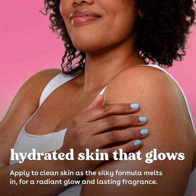 eos Shea Better Body Lotion - Strawberry Dream | 24-Hour Moisture, Lightweight & Non-Greasy, 16 fl oz