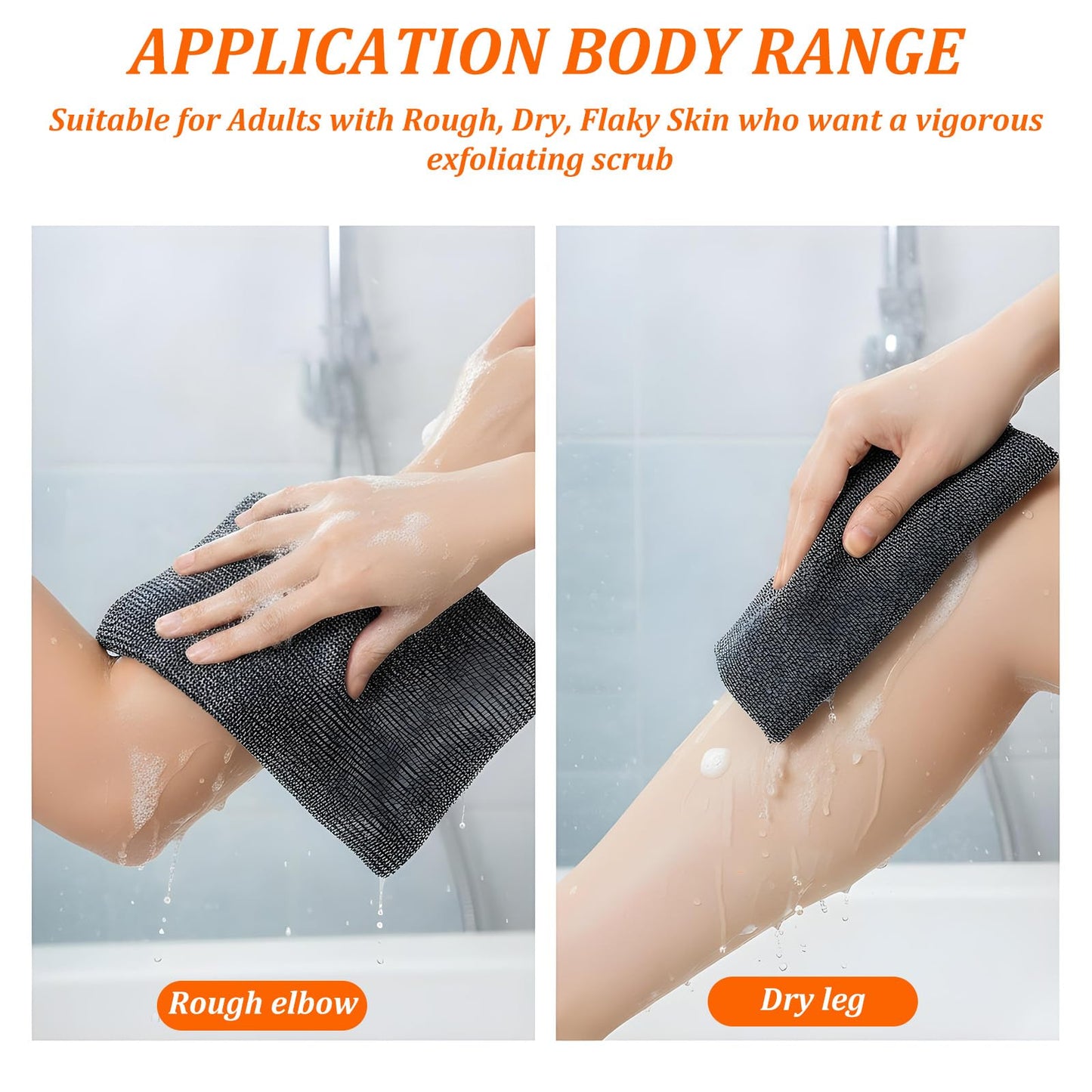 4 Pcs Soap Bags, Bar Soap Pouch for Deep Exfoliating, Body Scrubber Shower Sponge Loofah, Exfoliating Bath Sponge, Lathering Wash Bag Soaps Savers for Soaps Rich Lathering Body Washing