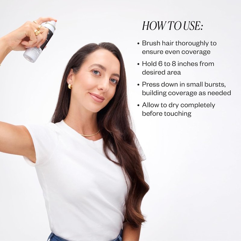 IGK NEVER MISS Root & Scalp Touch-Up Spray - Dark Blonde | Temporary Gray Coverage & Thinning Hair Solution | Waterproof & Sweat-Resistant | 2oz