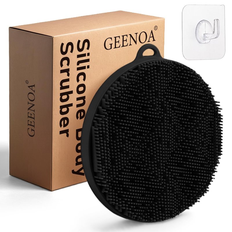 GEENOA Silicone Body Scrubber in Round Shape