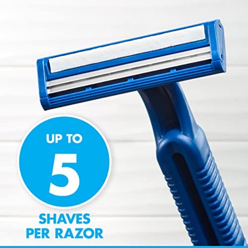 Gillette Disposable Razors for Men - Water Activated Lubrastrip, 18 Count