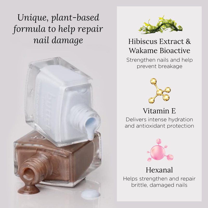 butter LONDON PC21X Nail Lacquer Polish, Afters- Fast-Drying, Long Lasting Gel-Like Finish & Chip-Resistant Nail Lacquer Helps Protects & Strengthens Nails - Vegan & Cruelty-Free