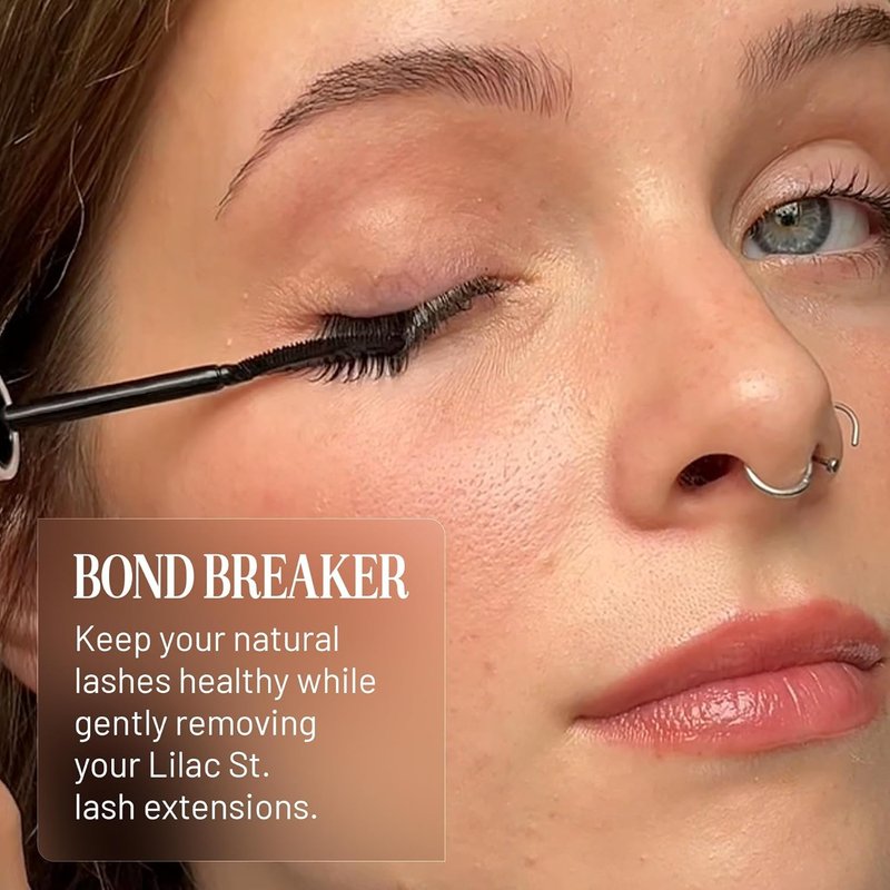 Bond Breaker Lash Remover - Gentle Eyelash Glue Remover with Collagen & Oils | Waterproof, Vegan, 0.32 fl oz